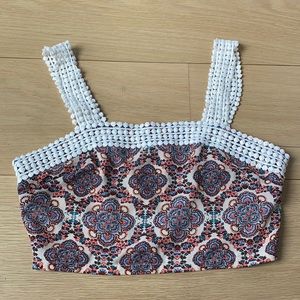 Patterned Tank Top LF